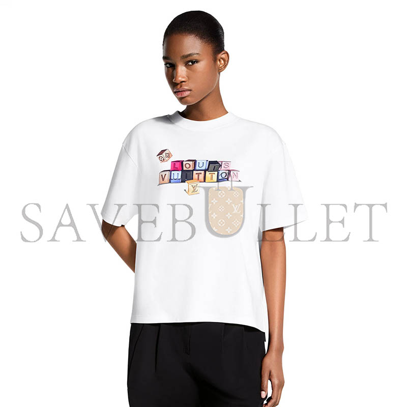 L0vis Vvtt0n SIGNATURE BLOCKS T-SHIRT 1AKEOI